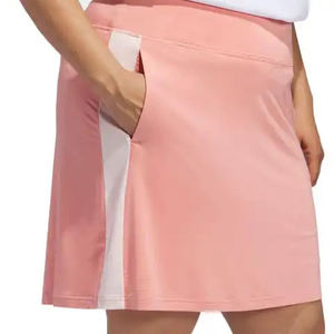 Couleurs et logo personnalisables, vêtements de sport respirants de haute qualité pour femmes, jupe de tennis avec poches avant/dans la taille, vente en gros - Product Image 4