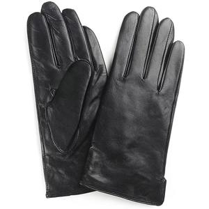 Nouveauté OEM - Gants d'hiver pour hommes en cuir véritable noir avec écran tactile pour le cyclisme - Best-seller - Product Image 6