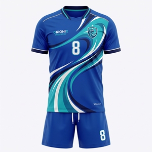 Ventes chaudes, uniformes de football pour adultes à bas prix, personnalisables, respirants, à séchage rapide, vêtements de sport OEM, uniformes de football sublimés pour unisexe - Product Image 1
