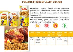 Arachides au goût de poulet de qualité supérieure avec une enrobage croustillant pour la distribution au détail et les marchés de gros mondiaux - Product Image 6
