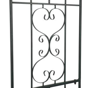 Arco in Ferro Battuto per Piante Rampicanti e Traliccio, Elegante Recinzione e Cancello da Giardino - Product Image 4