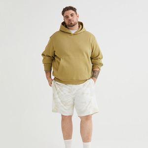 Sudaderas con Capucha Extra Grandes de Estilo Urbano Personalizadas para Hombre, Sudaderas de Color Sólido al por Mayor, Sudaderas con Capucha de Invierno para Hombre AI-HD-036 - Product Image 6