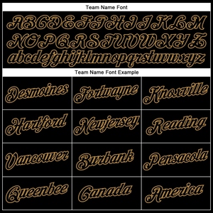 High Quality Wholesale Custom Black Black-Old Gold Authentic Throwback Basketball Jersey - Product Image 4