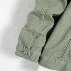 OEM Mens Denim Jean <b>Jacket</b> Casual Outwear Fall <b>Jacket</b> Denim Button up Coat Oversize Denim <b>Jacket</b> for Men acidwash fashion casual - Product Image 5