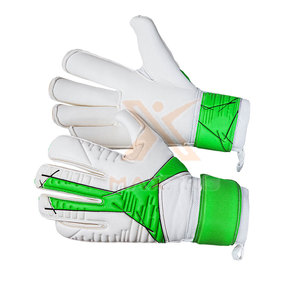 Gants de gardien de but de football en cuir de haute qualité, personnalisables, pour adultes, antidérapants et imperméables, modèle 2026 - Product Image 2