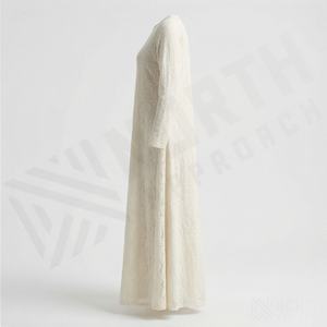 Abaya Popular para Mujer, de Alta Calidad, Ligera, Estilo Sólido, Manga Larga, Informal, Precio Razonable, Vestido Islámico Modesto para Adultos - Product Image 3