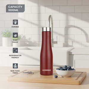 Premium Stainless Steel Vacuum Thermal Drinking Bottle Double Wall Insulated Reusable <b>Metal</b> Water Flask Leakproof Hydration Cont - Product Image 3