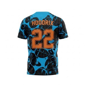 เสื้อวิ่งมาราธอนแบบกำหนดเอง ผลิตจากโพลีเอสเตอร์รีไซเคิล เป็นมิตรกับสิ่งแวดล้อม แห้งเร็ว แต่งแถบสะท้อนแสง แขนสั้น เสื้อยืดกีฬา รับผลิตตามสั่งจำนวนมาก - Product Image 2