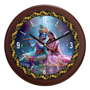 Horloge murale promotionnelle Ram Lakshman Hanuman avec personnalisation pour la décoration de la maison, fête des pères et rentrée scolaire - Product Image 6