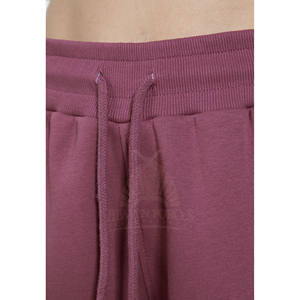 Pantalon de jogging décontracté pour femme, taille mi-haute, coupe large, en molleton 100 % coton biologique, avec poches, idéal pour l'entraînement hivernal – Vente en gros sur mesure - Product Image 3