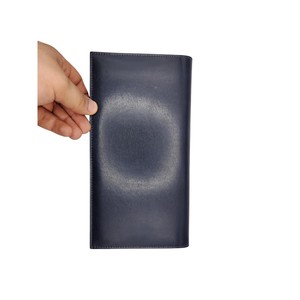 กระเป๋าสตางค์หนังแท้สำหรับผู้หญิง ป้องกัน RFID ใส่บัตรได้หลายใบ ใส่ธนบัตร ใบเสร็จ ช่องใส่เงินสด  โลโก้สั่งทำได้ ปิดแบบกระดุม ซับในผ้าไหมอย่างดี ขายส่ง - Product Image 5