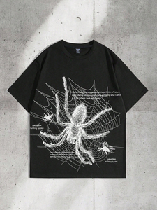 เสื้อยืดผู้ชายคุณภาพสูง ทรงโอเวอร์ไซส์ ครอปพอดีตัว ผ้าฝ้ายแท้ 100% น้ำหนัก 180 กรัม ขายดีที่สุด รับสกรีนโลโก้ - Product Image 6
