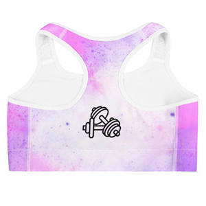 เสื้อชั้นในกีฬาโยคะไซส์ใหญ่แบบขายส่ง สำหรับออกกำลังกาย วิ่ง ฟิตเนส ซับแรงกระแทกสูง ผ้าเนื้อนุ่ม สีเข้ากัน โลโก้ด้านหน้า - Product Image 2