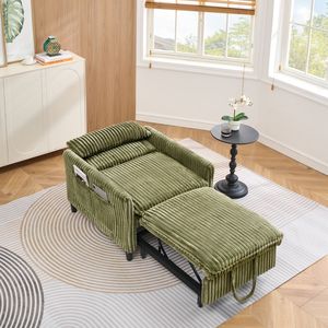 Divano Letto Comodo e Versatile con Cuscino, Arredamento Salvaspazio per Soggiorno, Camera da Letto o Balcone - Product Image 5
