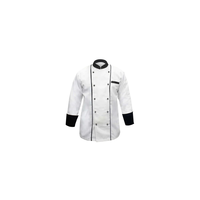 Fabricant indien meilleure vente nouvelle arrivée sur mesure coton matériel cuisine Chef manteaux pour les femmes