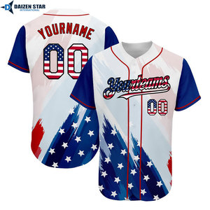 Youth Baseball Jersey Set Custom Team Uniform Breathable Quick Dry Fabric - Product Image 3