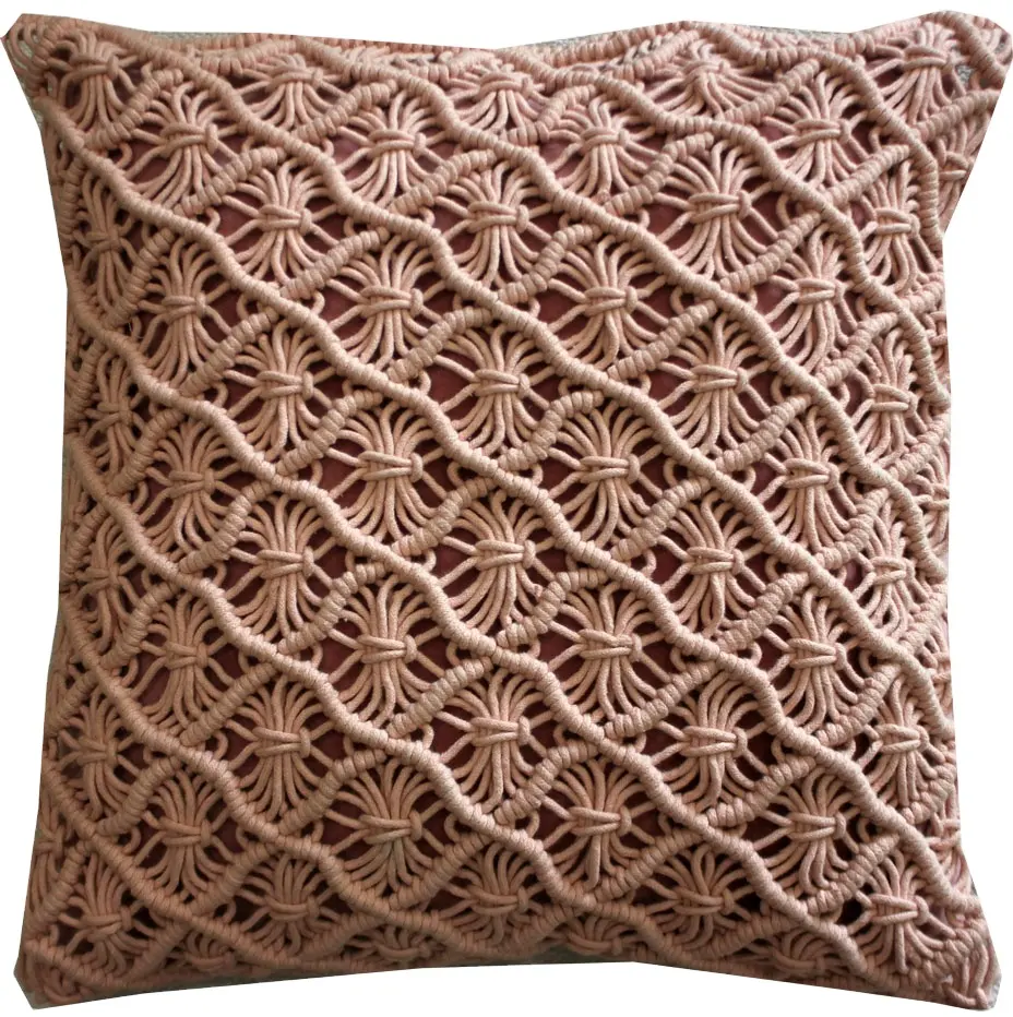 2022 Роскошная декоративная подушка для гостиной с геометрическим рисунком, наволочка для дивана, хлопковая наволочка ручной работы для макраме