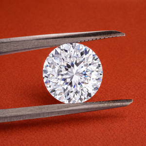 Diamant rond brillant de 3,0 carats, de couleur EF, de pureté VVS2, haute brillance, créé en laboratoire, pour la fabrication de bijoux sur mesure. - Product Image 1