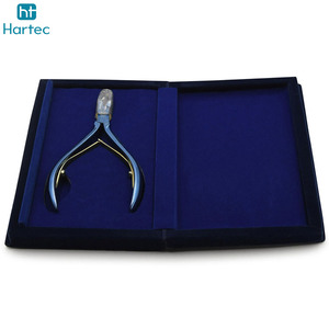Cortacutículas Azul y Dorado, Servicio OEM ODM, Cortacutículas de Acero Inoxidable de Alta Precisión, Herramientas Profesionales de Manicura y Pedicura - Product Image 4