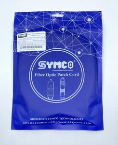 สายแพทช์ไฟเบอร์ออปติก SYMCO SC/UPC SC/UPC SM-DX-3.0-3M-2 เกรดโทรคมนาคม แบบดูเพล็กซ์ LSZH ผ่านการทดสอบจากโรงงาน 100% - Product Image 5