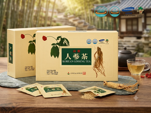 ชาโสมเกาหลีพรีเมียม 3 กรัม x 100 ซอง บรรจุกล่องกระดาษ ชาสมุนไพรพรีเมียมเพื่อสุขภาพ - Product Image 4