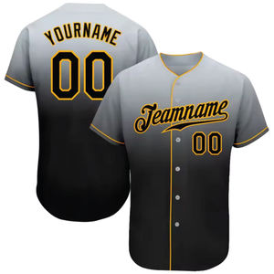 Camisetas de Béisbol Sublimadas con Diseño Degradado Morado, Camisetas de Béisbol Extra Grandes con Estampado para Hombre, Camiseta Estilo Australiano, Camiseta de Softbol - Product Image 6