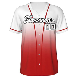 Camisetas de Béisbol Profesionales al por Mayor, Modernas, Personalizables, de Nuevo Estilo, para Entrenamiento, 100% Algodón Orgánico de Secado Rápido - Product Image 2
