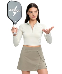 Custom Wholesale Women's A-Line Embroidery Pleated High <b>Elastic</b> Warm-up Sublimation Tennis Golf Pickleball <b>Skirts</b> - Product Image 1