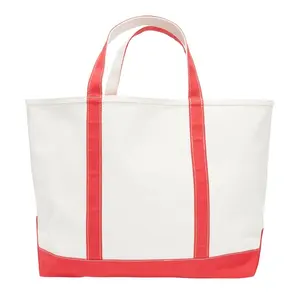 Женская холщовая пляжная сумка-тоут, саквояж на плечо с ручками из хлопкового шнура в полоску, полосатая Сумочка для покупок онлайн
