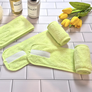 (Pastello) Bandeau pour cheveux en microfibre Fogny (1 pièce) – Bandeau doux pour le lavage du visage - Product Image 2