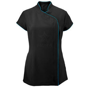 Offre Spéciale – Uniformes d'été respirants pour salons de beauté féminins, personnalisables avec logo, tuniques de spa pour esthéticiennes, uniformes d'hôtel, vêtements de travail - Product Image 1