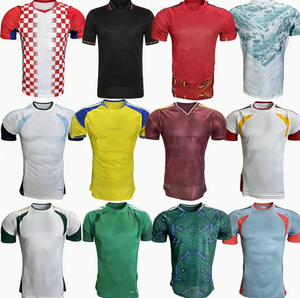 Men's Soccer Jersey Set Black Orange Blue Geometric Sublimated Short Sleeve Moisture Wicking <b>Athletic</b> Fit All Seasons - Product Image 3