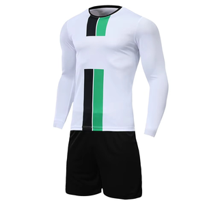 Conjunto Deportivo de Moda al por Mayor para Hombre, Uniformes de Portero de Fútbol Personalizados, Conjuntos de Camisetas de Fútbol de Manga Larga - Product Image 2