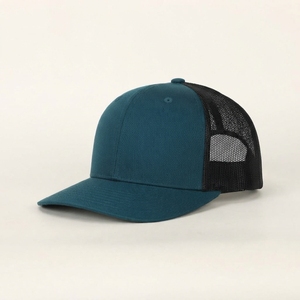 Casquettes de camionneur en maille BC-01 personnalisables avec logo, casquettes de sport unies à fermeture snapback, broderie personnalisée de haute qualité, 100 % coton - Product Image 3