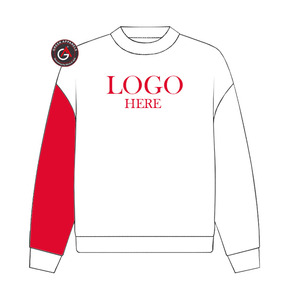 Sweat-shirt à col rond personnalisé pour femmes, broderie DELTA Sorority |   Col rond brodé personnalisé pour femmes de la sororité - Product Image 4
