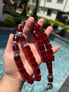 Rosario Islámico Hecho a Mano con Resina Impermeable, Misbaha, Tasbih Religioso, Regalo de Ramadán y Eid, Decoración para el Hogar, Ángel Circular - Product Image 2