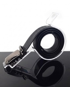 Expositor de Cinturones de Acrílico para Hombre/Mujer, Organizador de Armario, Ahorrador de Espacio, Color y Tamaño Personalizables, OEM/ODM Disponible - Product Image 1