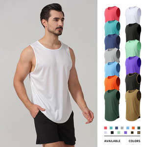 Camiseta sin mangas personalizada para hombre, transpirable, para gimnasio, fitness, culturismo y entrenamiento. - Product Image 3