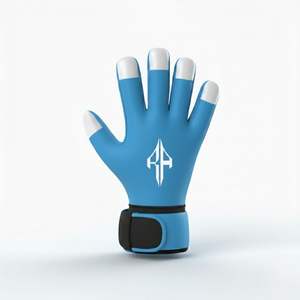 Gants de gardien de but unisexes respirants, protection des doigts et du pouce, haute qualité, couleur personnalisée, emballage personnalisé, matériau - Product Image 1