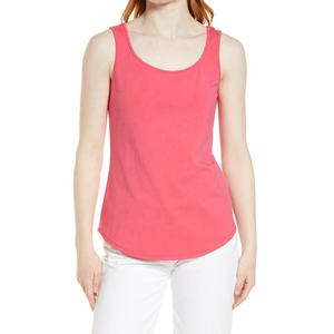 Camiseta Deportiva de Alta Calidad para Mujer, de Spandex/Poliéster, con Tirantes Cruzados en la Espalda, Sin Mangas, Ligera y Transpirable - Product Image 1