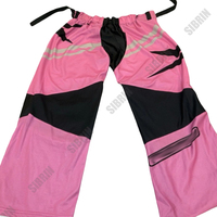 Pantalon de hockey sur roulettes personnalisé Sibrin, imprimé par sublimation, respirant, antibactérien, en maille polyester, rembourrage Cordura Pro