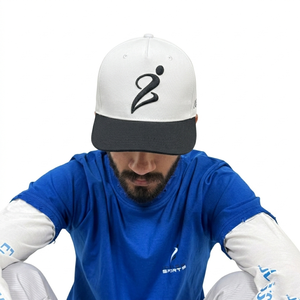 Casquette de baseball en gros, ajustable, snapback, en coton, avec logo brodé, respirante, pour l'extérieur, service OEM - Product Image 2