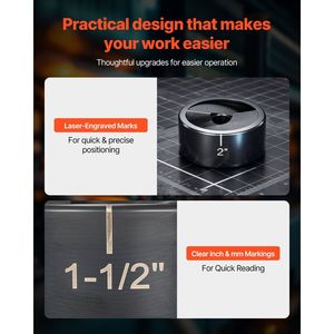 Set di 6 Punzoni in Acciaio 40Cr con Chiave a Cricchetto per Alluminio e Acciaio Dolce, Utensili per Taglio e Formatura - Product Image 4