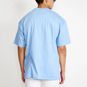 Camiseta de Alta Calidad 100% Algodón 300 GSM, Talla Grande, Transpirable, de Secado Rápido, con Impresión de Logotipo Personalizado, Ropa al por Mayor - Product Image 2