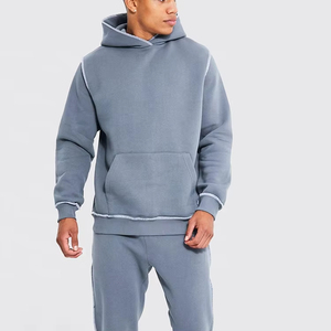 Vêtements pour Hommes Personnalisés par les Fabricants – Hiver, ODM, 100% Coton/Polyester, Délavé à l'Acide, Effet Vieilli, Coupe Oversize, Uni, Décontracté - Product Image 3
