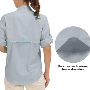 Chemises de pêche pour femmes, meilleures ventes, améliorant les performances, prix de gros imbattable, look moderne - Product Image 2