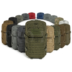 Sac à dos de voyage pour ordinateur portable en nylon imperméable de qualité supérieure, personnalisé avec logo en caoutchouc, multi-poches, pour hommes - Product Image 1