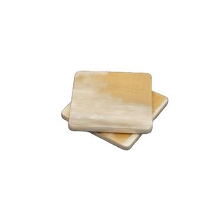 Sous-verres décoratifs pour la maison corne d'animal os carré tapis et coussin corne bois marbre boisson caboteur haute qualité Top vente article fait main - Product Image 1