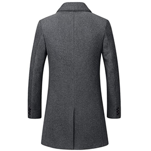 Nuevo Abrigo Largo para Hombre, Precio de Fábrica, Superventas, Hecho a Medida, Calidad Premium, a la Moda - Product Image 5