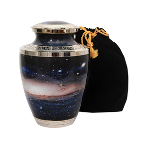 Adult Brass Cremation Urns for Adult Ashes Handmade Urns for Male and Female Decorative Urns Funeral Urns - Product Image 5